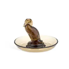 René Lalique, René Lalique (French, 1860-1945), 'Canard', A Cendrier Designed 1925, glass, etched R
