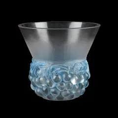 René Lalique, René Lalique (French, 1860-1945) A 'Cerises' Vase, Designed 1930, glass, stencilled R