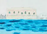 Jeremy Le Grice, Doges Palace, Venice, Oil on board