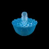 René Lalique (French, 1860–1945) A 'Helene' Perfume Bottle, Designed 1928 by René Lalique, glass with blue staining, etched R, sold Feb 2026