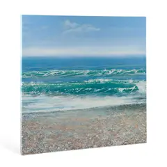 Alexander Slatter, Waves At Whale Chine, Isle Of Wight, 2005, Oil on canvas, unframed
