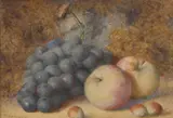 Fred Spencer, Still Life Of Fruit And Nuts, Watercolour