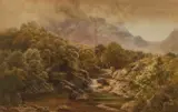 James Whaite, Glen Sannox, Arran, Watercolour