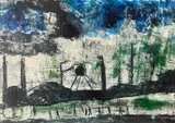 Lockyer Alsop After Theodore Major, Mining Scene, Oil on canvas