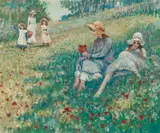 Tom Durkin, Summer Flowers, Oil on canvas