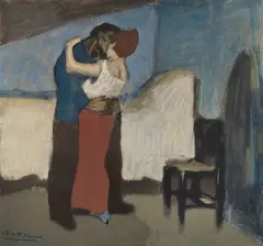 Pablo Picasso, Omfavnelsen, Litografi, lysmål
