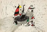 Joan Miró, Komposisjon