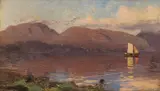 Hans Dahl, Solnedgang Sognefjord