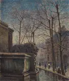 Karl Edvard Diriks, Fra Place Saint-Sulpice, Paris