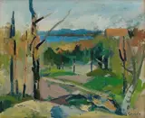 Thoralf Gjesdal, Kystlandskap, Olje på plate
