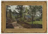 Amaldus Nielsen, Morgen ved en bygdevei, Mandal