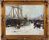 James Kay, Havn, vinter