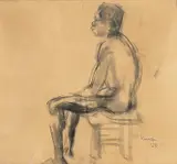 Ludvig Karsten, Sittende mannsakt