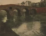 Frits Thaulow, Veronabroen, Fargeradering, lysmål