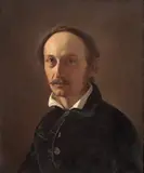 Knud Baade, Selvportrett, 1844, Olje på lerret
