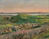 Eilif Peterssen, Kveld ved Hafrsfjord