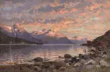 Adelsteen Normann, Kystlandskap i ettermiddagssol