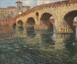 Frits Thaulow, Ponte di Pietra, Verona