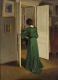 Lars Jorde, Kvinne i interiør