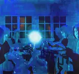 Kenneth Blom, Dinner, 2006, Olje på lerret