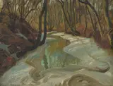 Thorolf Holmboe, Elv i vårløsning