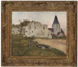 Frits Thaulow, Borgruin og kirke i Picquigny nær Amiens