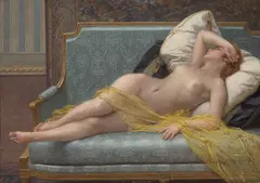 Guillaume Seignac, Oppvåkningen, Olje på lerret