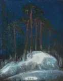 Bendik Riis, Stjernehimmel over furuskog, vinter