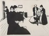 Edvard Munch, Døden i sykeværelset