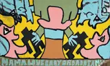 Hariton Pushwagner, Love Baby, 2000, Akryl på plate
