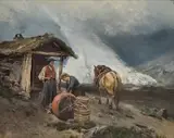 Axel Ender, Seterdrift i Briksdalen