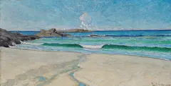 Per Gjemre, Fra Jæren, 1916, Olje på lerret