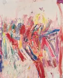 Jakob Weidemann, Komposisjon, 1966, Olje på lerret