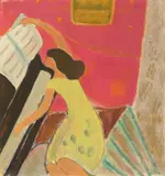 Johannes Rian, Kvinne ved piano