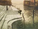 Frits Thaulow, Marmortrappen, Fargeradering, lysmål