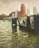 Frits Thaulow, Måkene, Fargeradering, lysmål