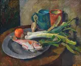 Ruth Rysst, Stilleben, Olje på lerret