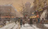 Eugène Galien-Laloue, Boulevard i Paris