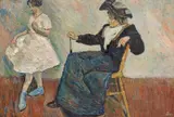 Henrik Sørensen, Nå hva synes du?, 1908, Olje på lerret