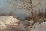 Even Ulving, Wessmans vei Aasgaardstrand, Olje på lerret