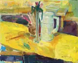 Jakob Weidemann, Oppstilling med krukke, vase og kanne
