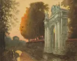 Frits Thaulow, Marmorporten, Fargeradering, lysmål