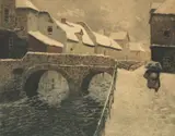 Frits Thaulow, Broen i Amiens, Fargeradering, lysmål
