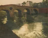 Frits Thaulow, Veronabroen, Fargeradering, lysmål