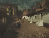 Frits Thaulow, Marias måned, Fargeradering, lysmål