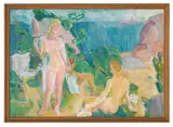 Halvdan Holbø, Sommer, 1964-67, Olje på lerret
