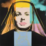 Andy Warhol, Ingrid Bergman: Nonnen, Serigrafi, lysmål