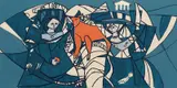 Olympen by Kai Fjell, Serigrafi, lysmål, sold Jun 2008