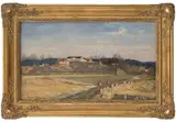 Jørgen Sørensen, Store Ullevål Gård, 1887, Olje på lerret