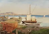 Hans Gude, Fra Fredriksvern